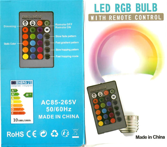 Original Color Changing LED Bulb with Remote (for lowest price select case quantity from the dropdown menu)